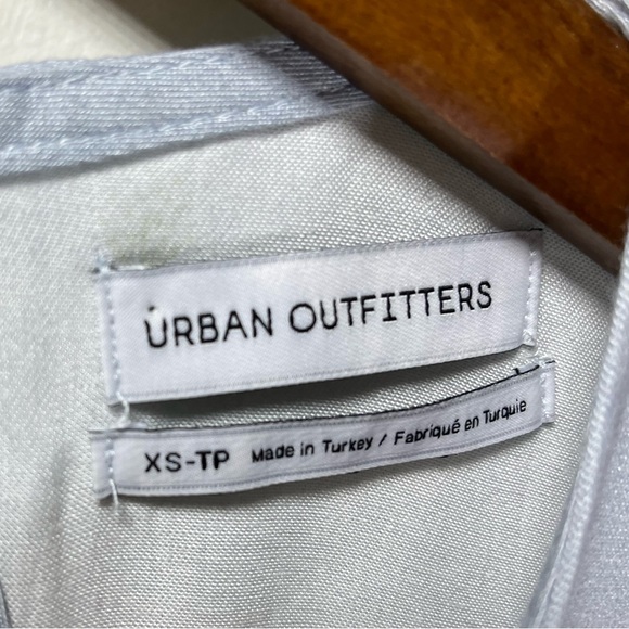 NWT Urban Outfitters Baby Blue Floral Trapeze Dress SZ XS - Picture 7 of 9